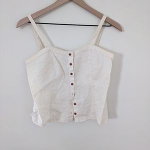 Everlane Linen Tank